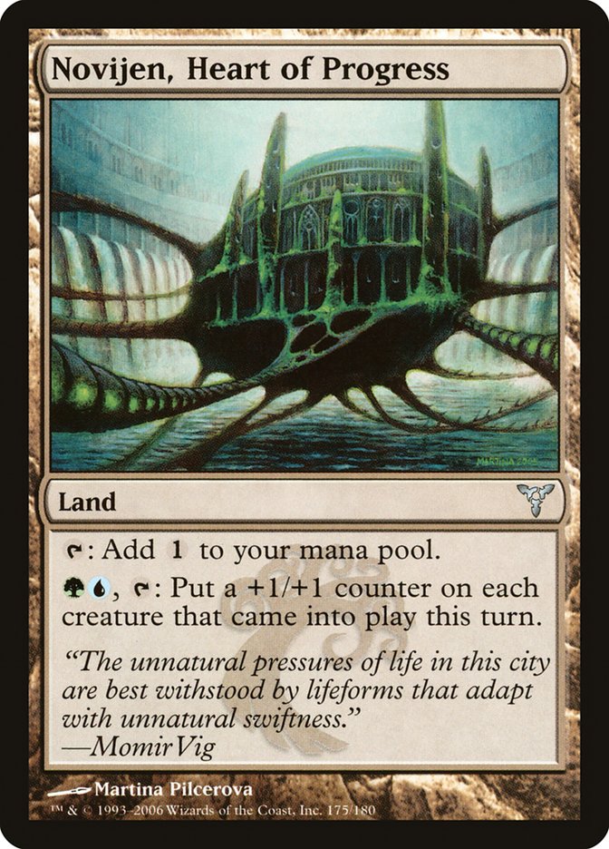 Novijen, Heart of Progress 175 (Dissension)  - Foil | Good Games Adelaide SA