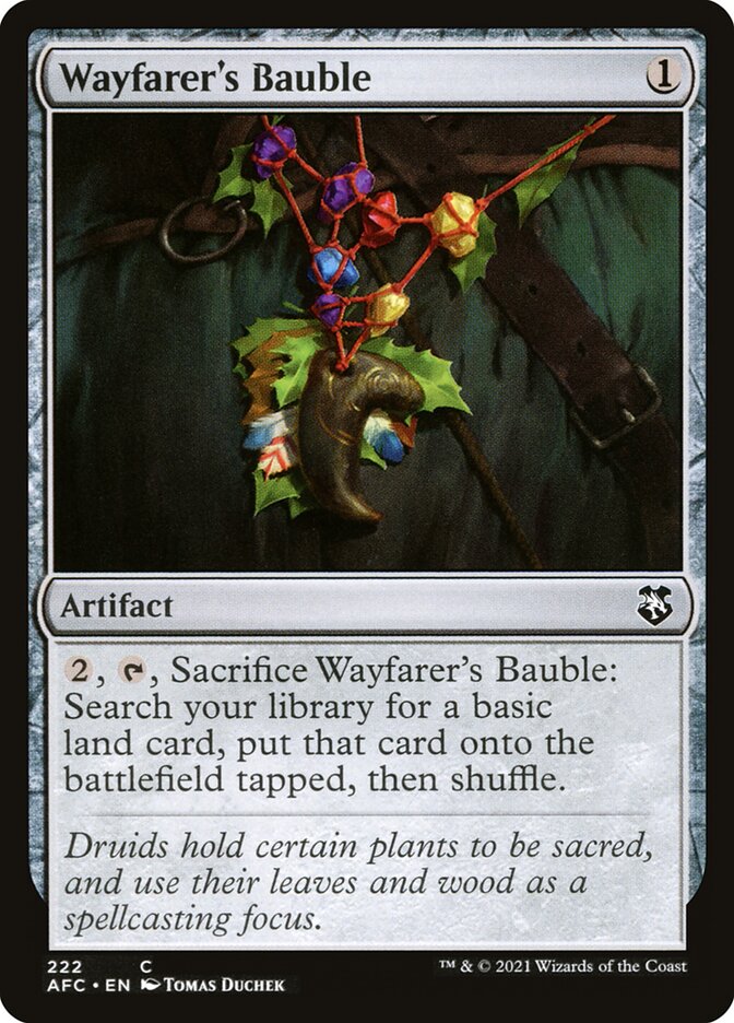 Wayfarer's Bauble 222 (Commander: Adventures in the Forgotten Realms)  | Good Games Adelaide SA