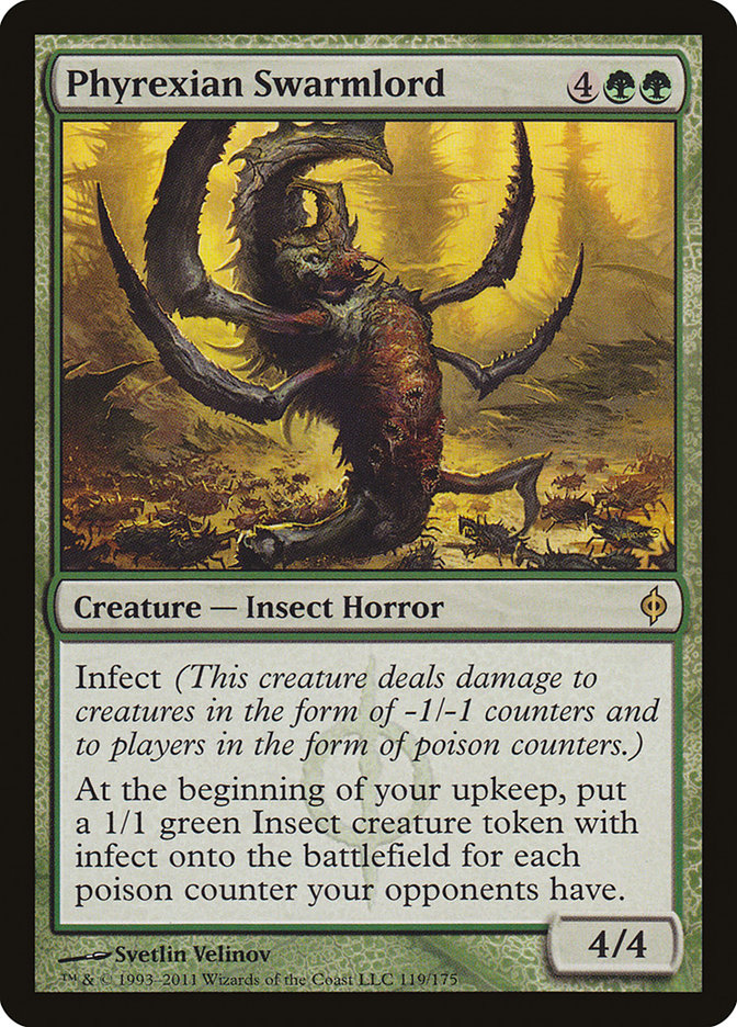 Phyrexian Swarmlord 119 (New Phyrexia)  | Good Games Adelaide SA