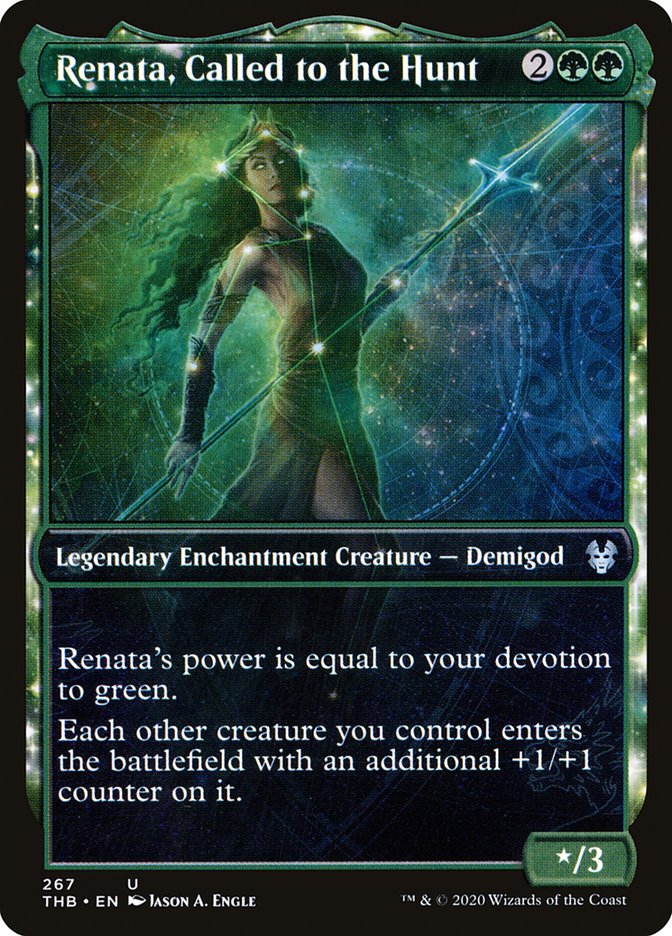Renata, Called to the Hunt 267 (Theros Beyond Death)  - Foil | Good Games Adelaide SA
