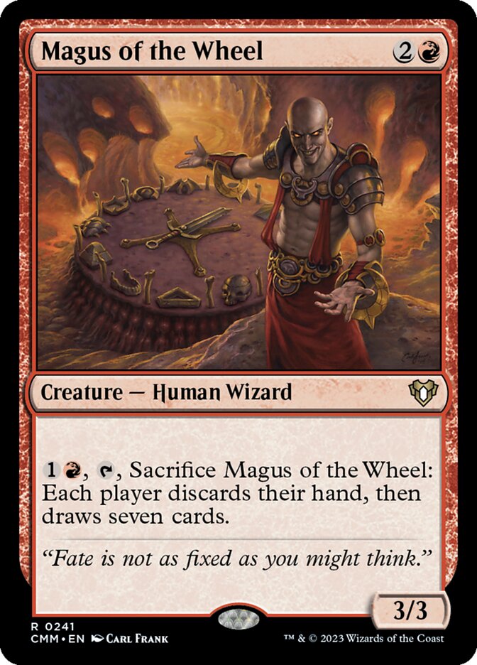 Magus of the Wheel 241 (Commander Masters)  - Foil | Good Games Adelaide SA