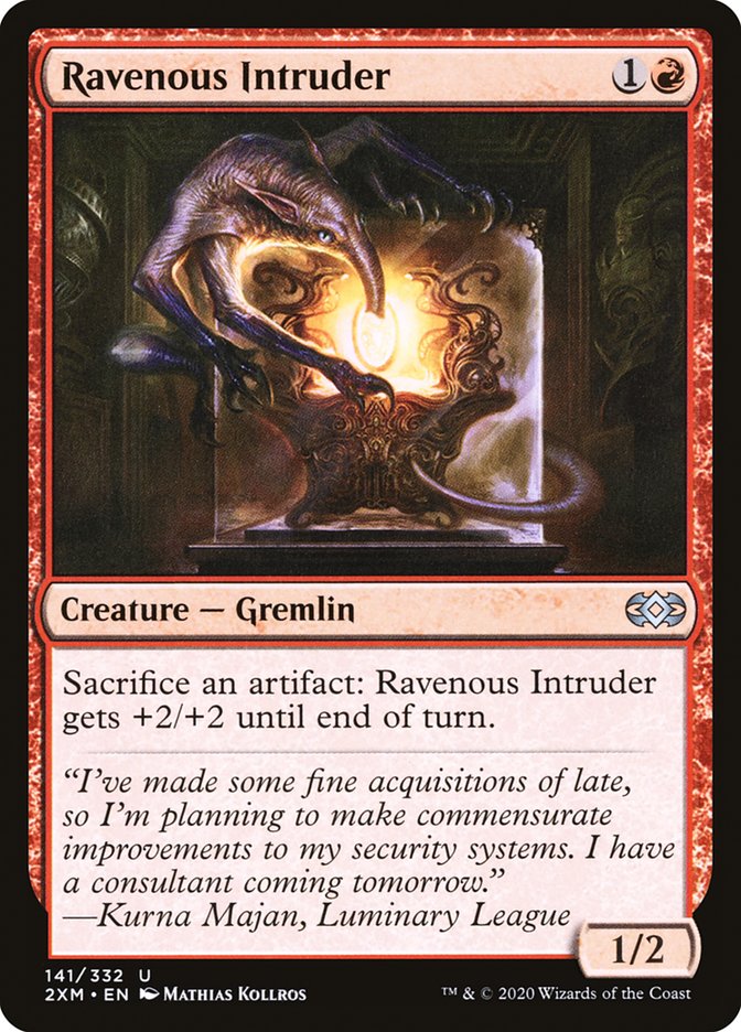 Ravenous Intruder 141 (Double Masters)  - Foil | Good Games Adelaide SA