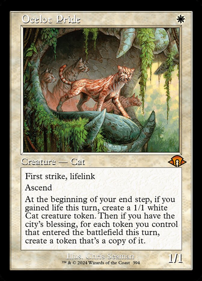 Ocelot Pride 394/319 (Modern Horizons 3)  - Retro | Good Games Adelaide SA