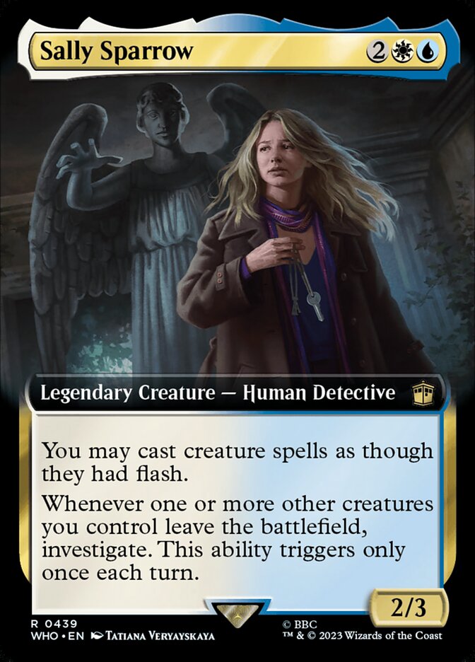 Sally Sparrow 439 (Universes Beyond: Doctor Who)  - Foil | Good Games Adelaide SA