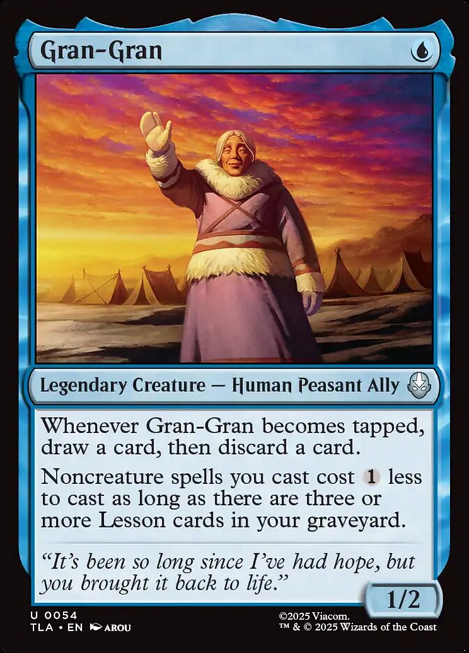 Gran Gran 54 (Avatar: The Last Airbender)  - Foil | Good Games Adelaide SA