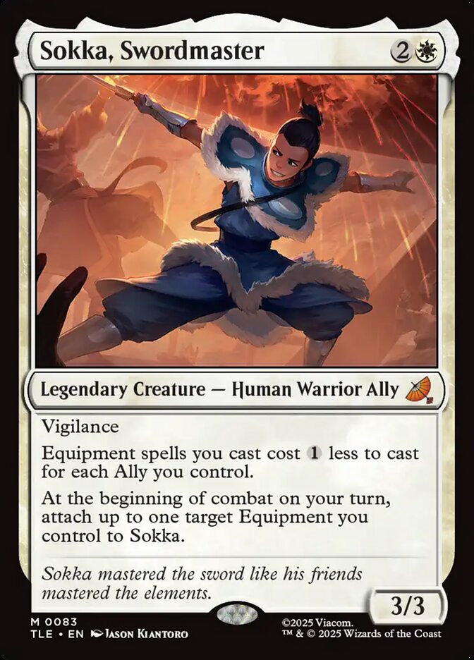 Sokka Swordmaster 83 (Avatar: The Last Airbender: Eternal-Legal)  | Good Games Adelaide SA
