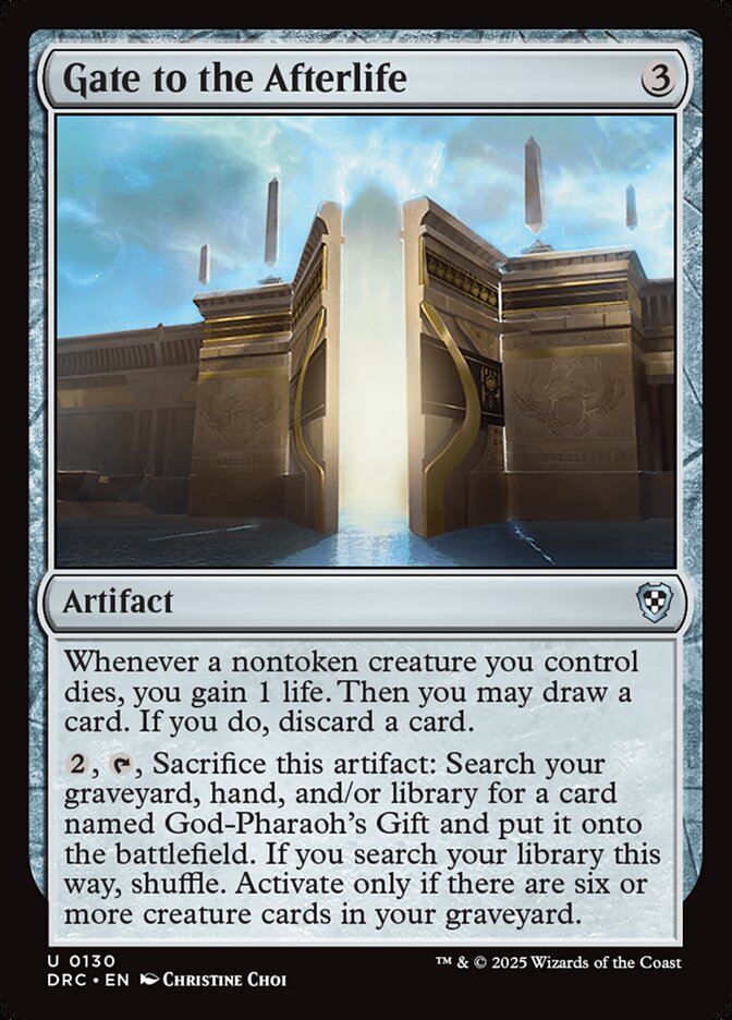 Gate to the Afterlife 130 (Commander: Aetherdrift)  | Good Games Adelaide SA