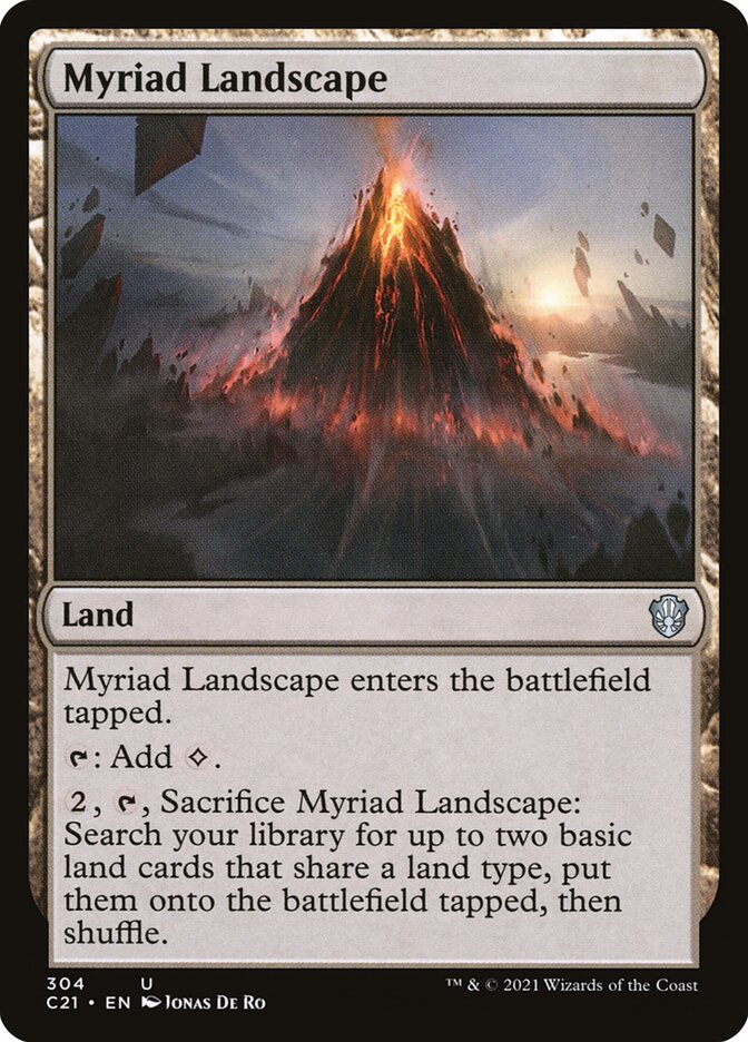 Myriad Landscape 304 (Commander 2021)  | Good Games Adelaide SA