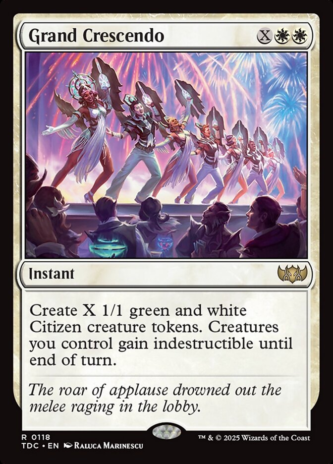 Grand Crescendo 118 (Commander: Tarkir: Dragonstorm)  | Good Games Adelaide SA