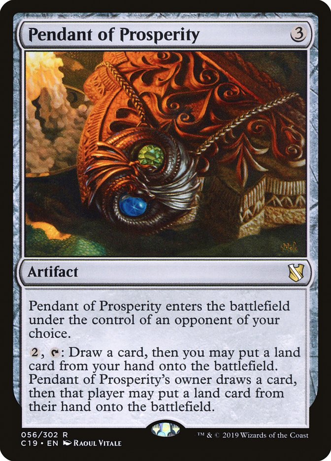 Pendant of Prosperity 56 (Commander 2019)  | Good Games Adelaide SA
