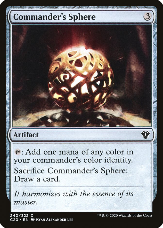 Commander's Sphere 240 (Commander 2020)  | Good Games Adelaide SA