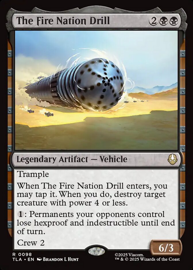 The Fire Nation Drill 98 (Avatar: The Last Airbender)  | Good Games Adelaide SA