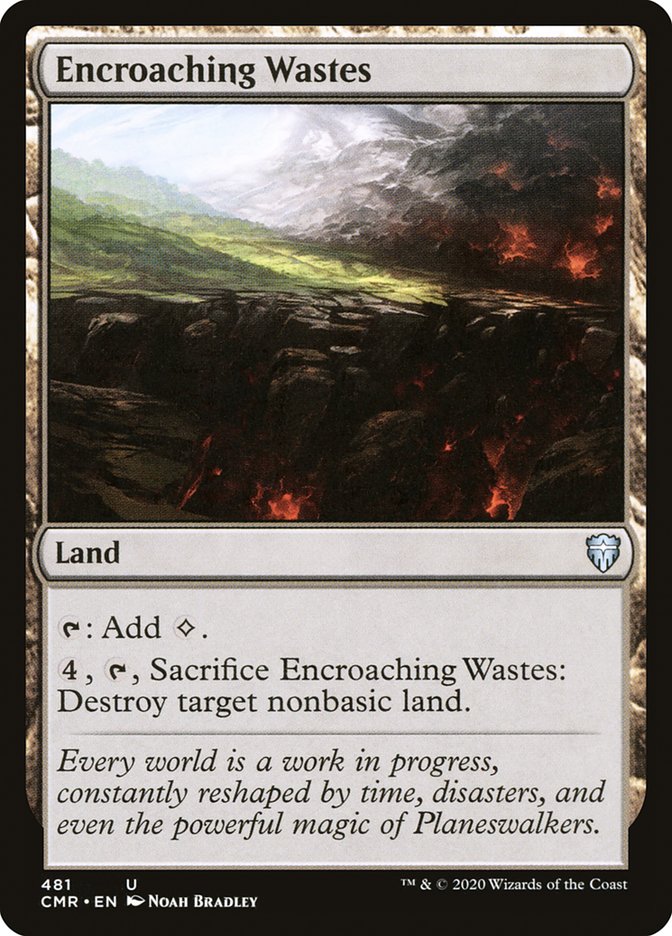Encroaching Wastes 481 (Commander Legends)  | Good Games Adelaide SA