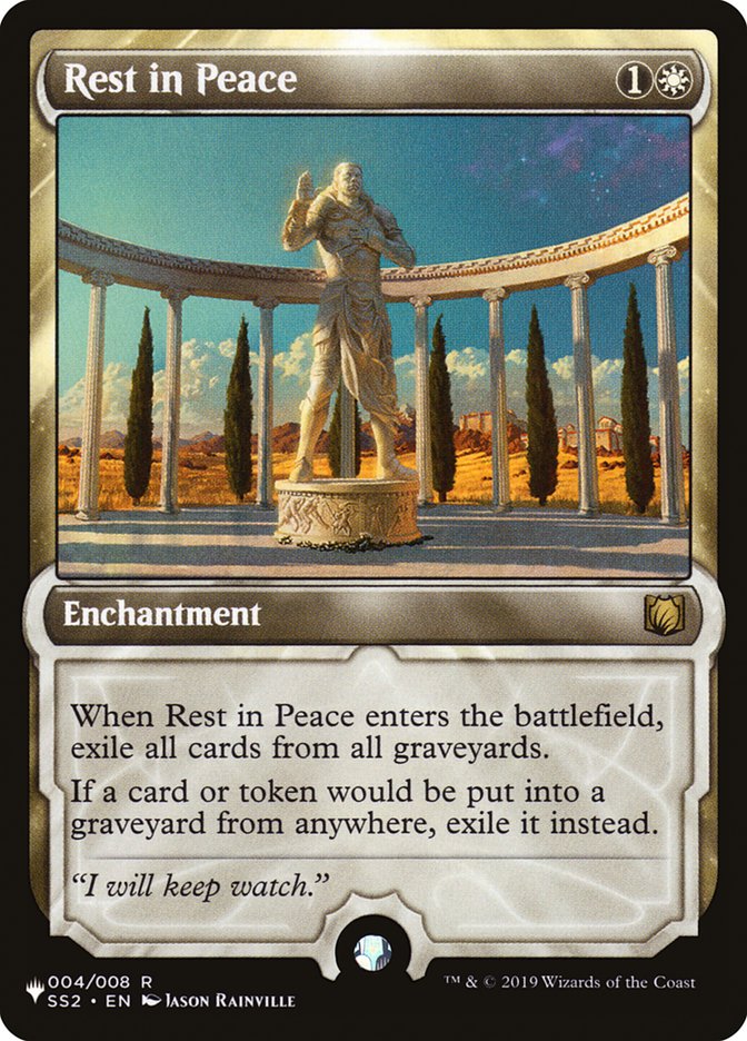 Rest in Peace 004/008 (The List Reprints)  | Good Games Adelaide SA