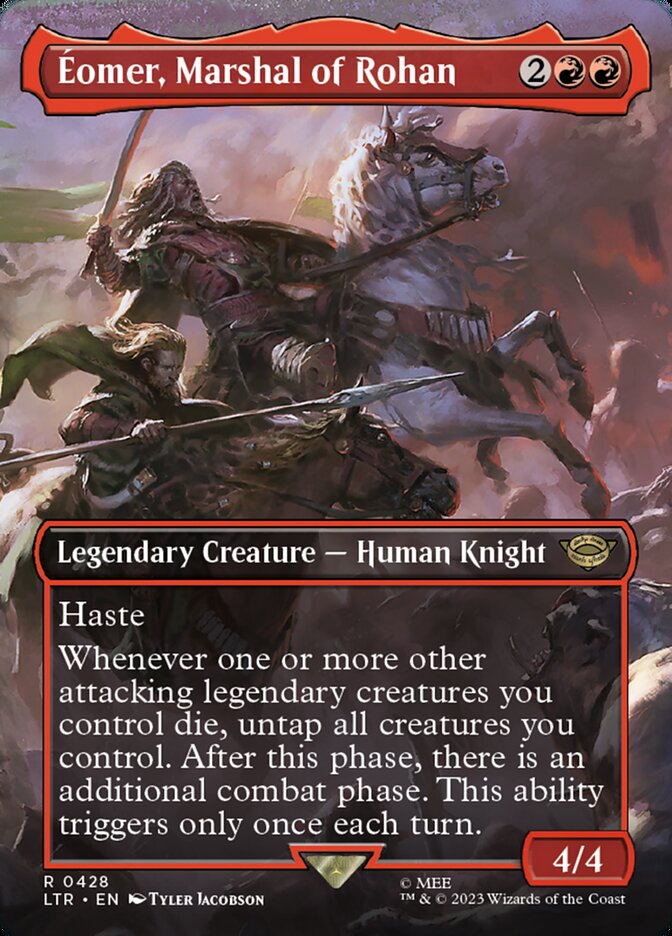 Éomer, Marshal of Rohan 428 (Universes Beyond: The Lord of the Rings: Tales of Middle-earth)  - Borderless | Good Games Adelaide SA