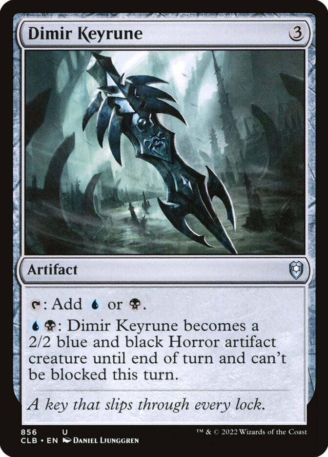 Dimir Keyrune 856 (Commander Legends: Battle for Baldur's Gate)  | Good Games Adelaide SA