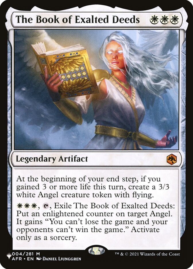 The Book of Exalted Deeds 4 (The List Reprints)  | Good Games Adelaide SA