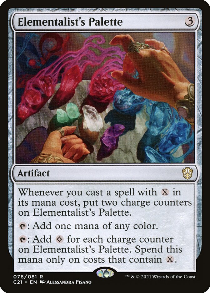 Elementalists Palette 76 (Commander 2021)  | Good Games Adelaide SA