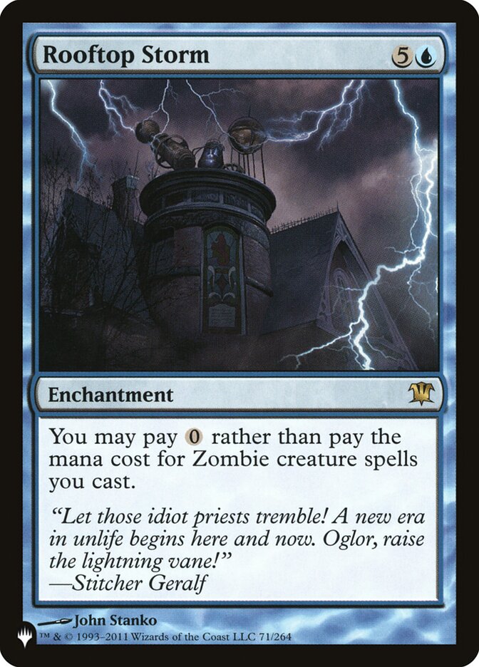 Rooftop Storm 71/264 (The List Reprints)  | Good Games Adelaide SA