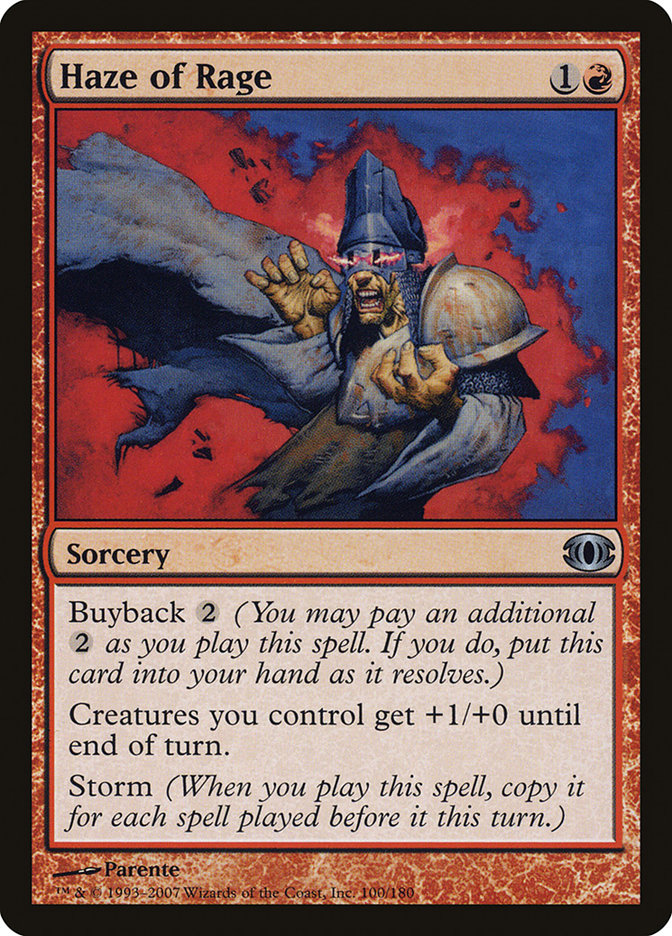 Haze of Rage 100/180 (Future Sight)  - Foil | Good Games Adelaide SA