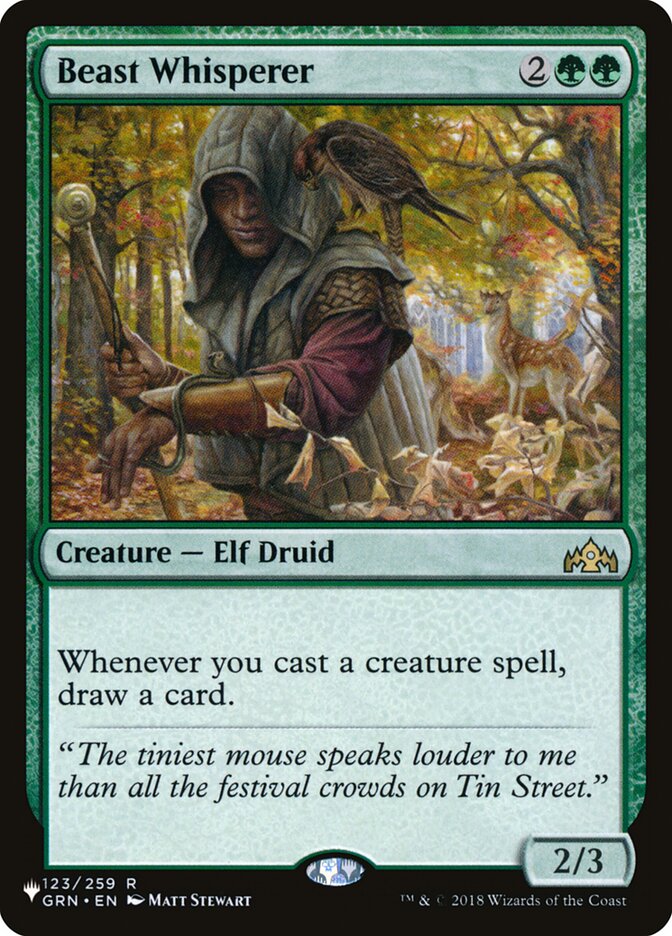 Beast Whisperer 123 (The List Reprints)  | Good Games Adelaide SA