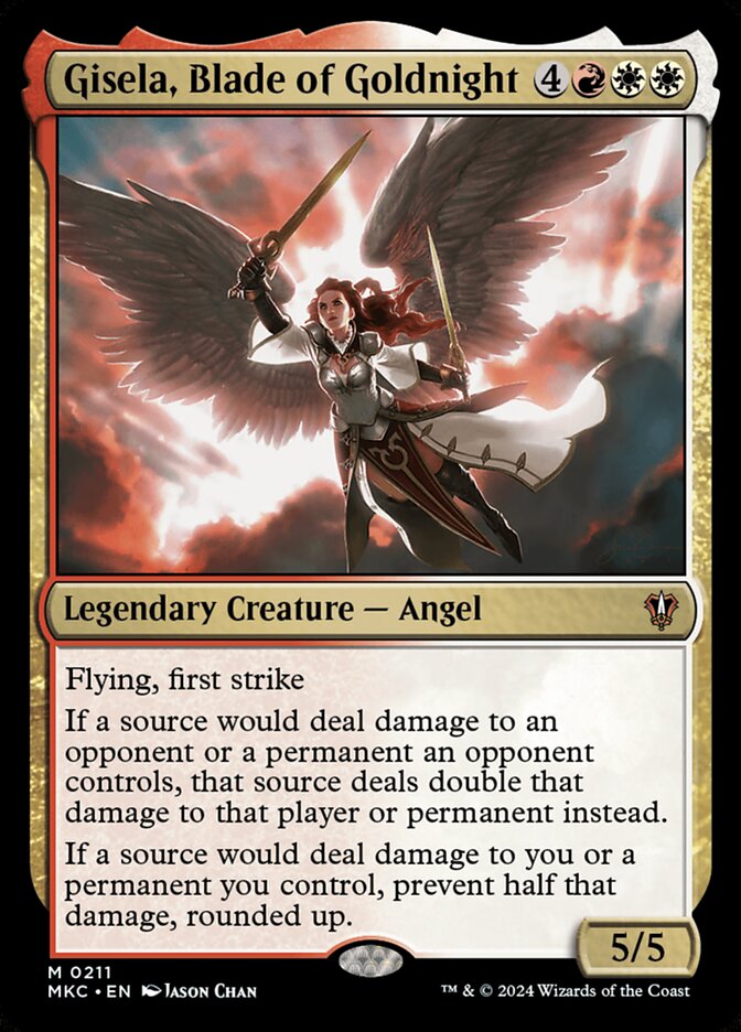 Gisela, Blade of Goldnight 211 (Commander: Murders at Karlov Manor)  | Good Games Adelaide SA