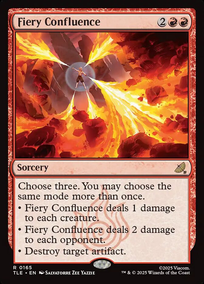 Fiery Confluence 165 (Avatar: The Last Airbender: Eternal-Legal)  - Foil | Good Games Adelaide SA