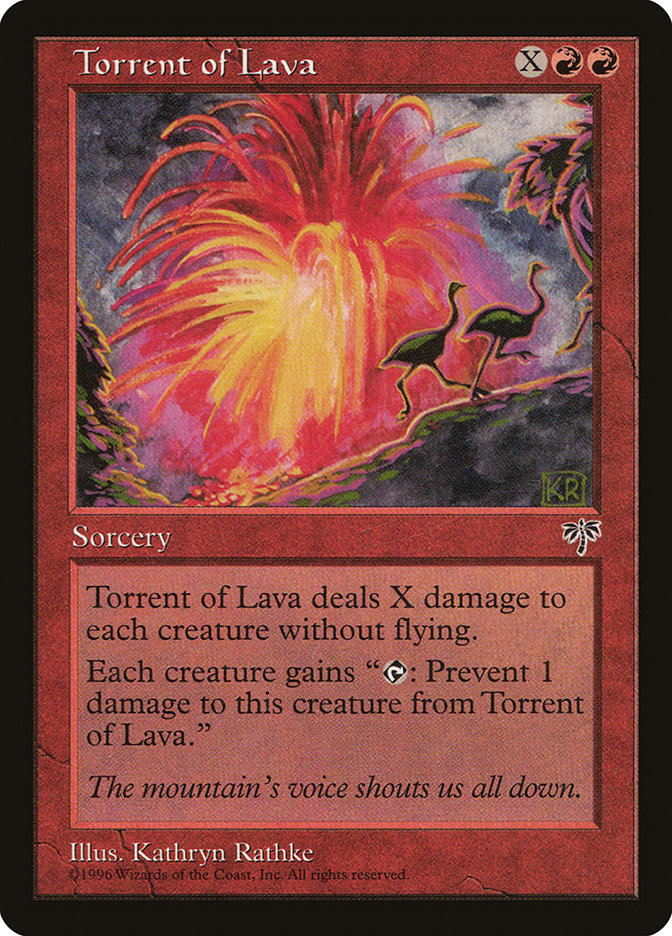 Torrent of Lava  (Mirage)  | Good Games Adelaide SA