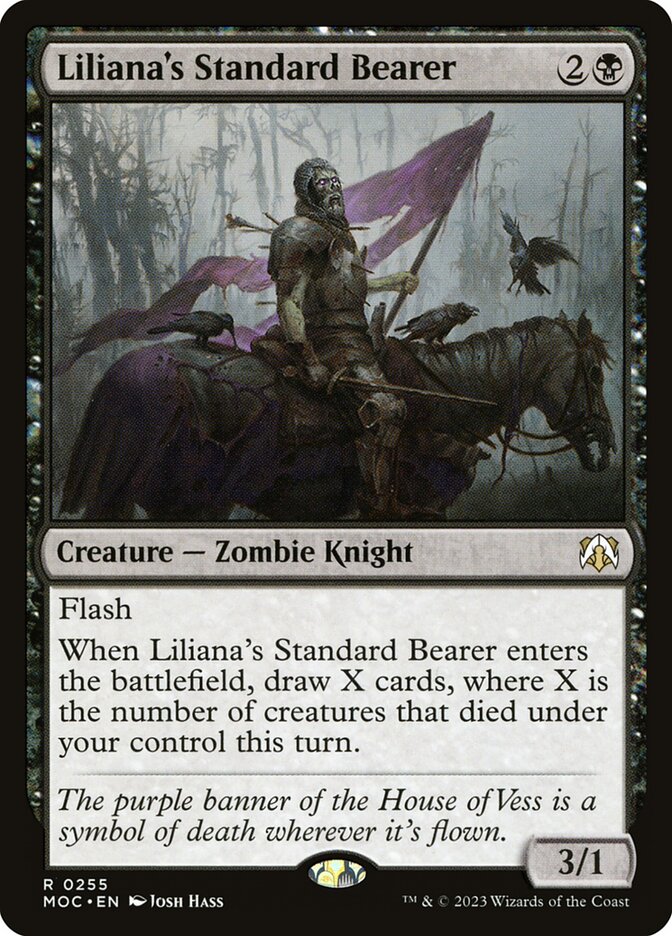 Liliana's Standard Bearer 255 (Commander: March of the Machine)  | Good Games Adelaide SA