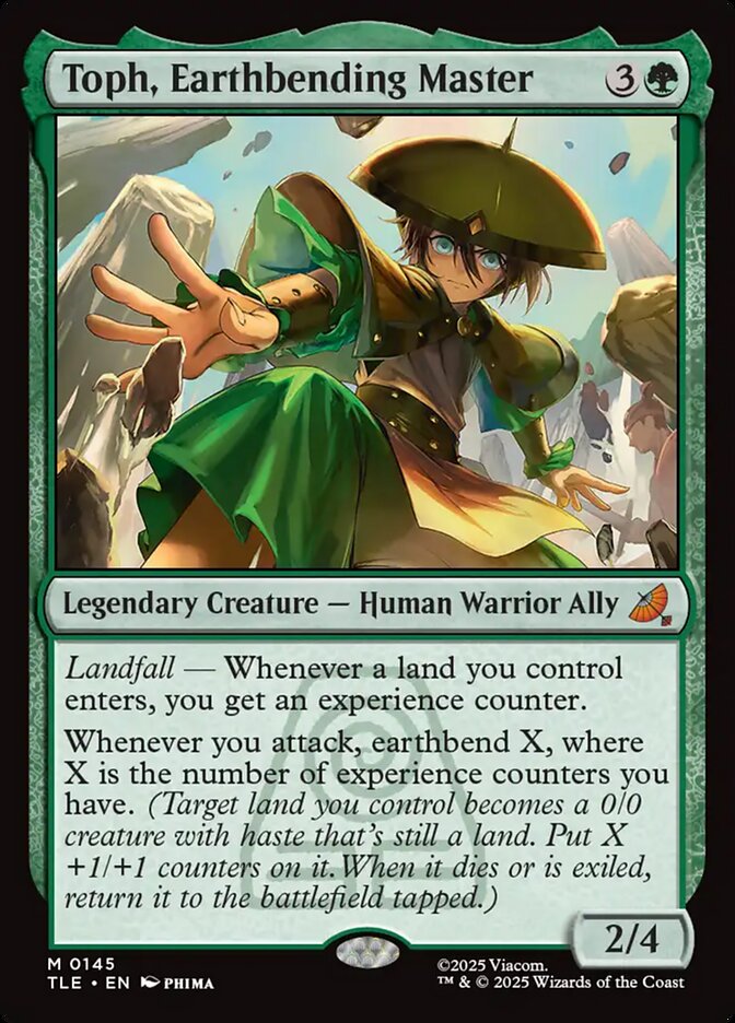 Toph, Earthbending Master 145 (Avatar: The Last Airbender: Eternal-Legal)  | Good Games Adelaide SA