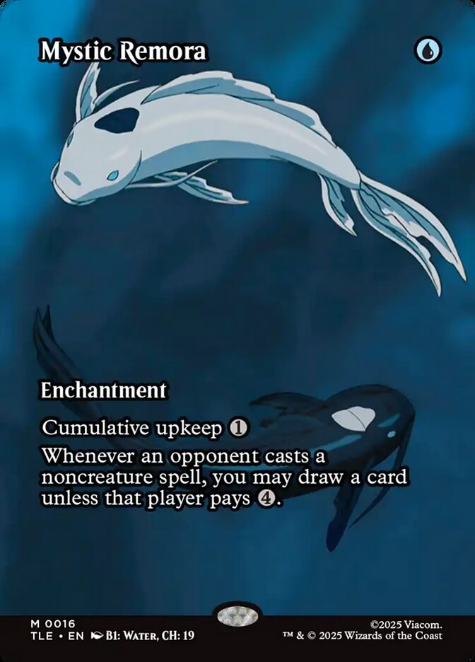 Mystic Remora Borderless 16/0 (Avatar: The Last Airbender: Eternal-Legal)  - Borderless Foil | Good Games Adelaide SA