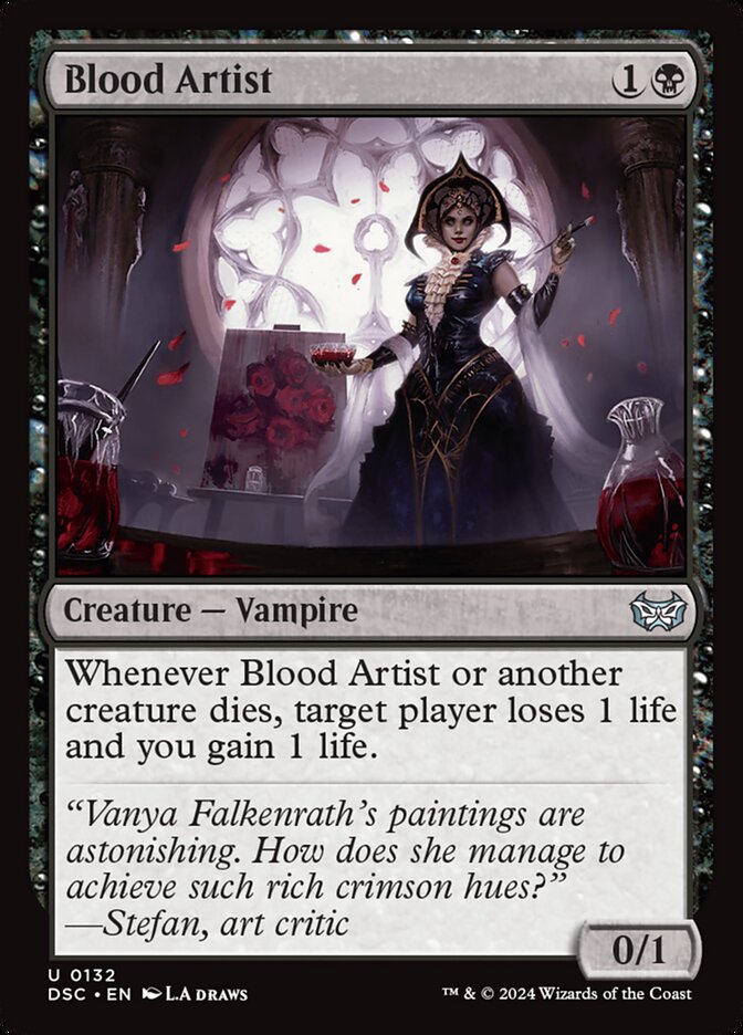 Blood Artist 132 (Commander: Duskmourn: House of Horror)  | Good Games Adelaide SA
