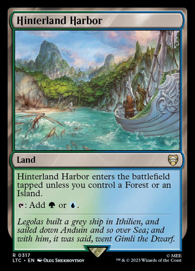 Hinterland Harbor 317 (Commander: The Lord of the Rings: Tales of Middle-earth)  | Good Games Adelaide SA