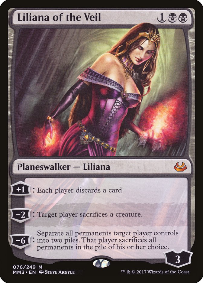 Liliana of the Veil 76 (Modern Masters 2017)  - Foil | Good Games Adelaide SA
