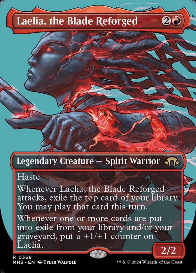 Laelia, the Blade Reforged 368 (Modern Horizons 3)  - Borderless | Good Games Adelaide SA