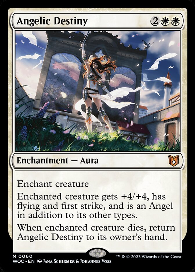 Angelic Destiny 60 (Commander: Wilds of Eldraine)  | Good Games Adelaide SA