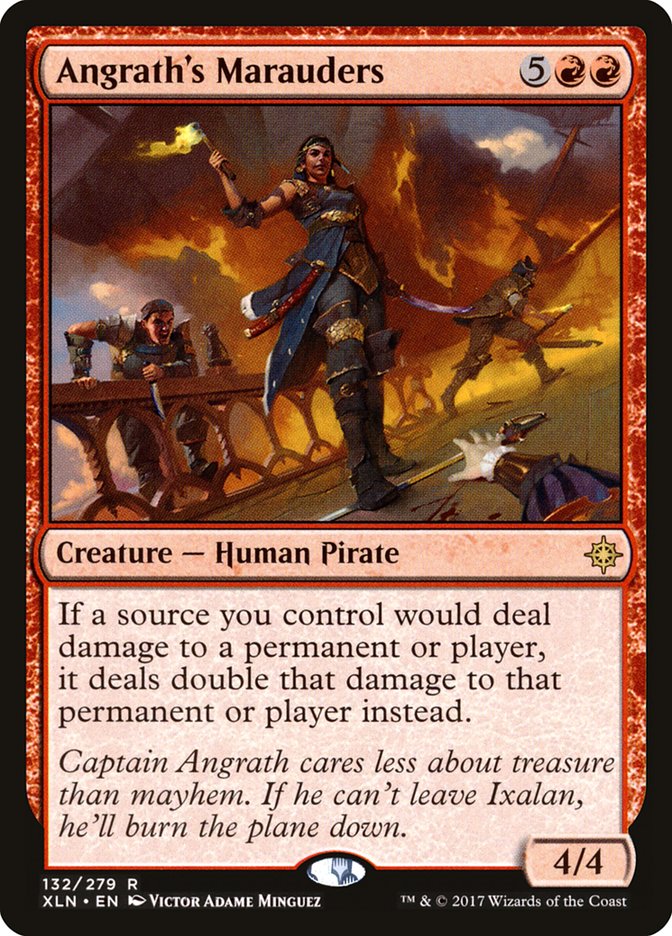 Angrath's Marauders 132 (Ixalan)  - Foil | Good Games Adelaide SA