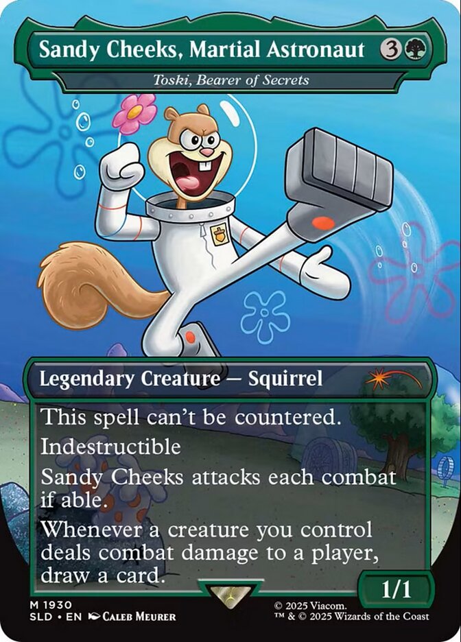 Sandy Cheeks Martial Astronaut Toski Bearer of Secrets 1930 (Secret Lair Drop Series)  | Good Games Adelaide SA
