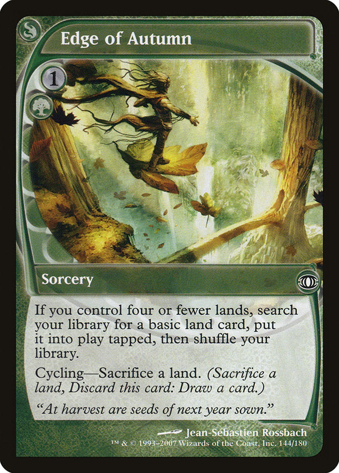 Edge of Autumn 144/180 (Future Sight)  - Foil | Good Games Adelaide SA