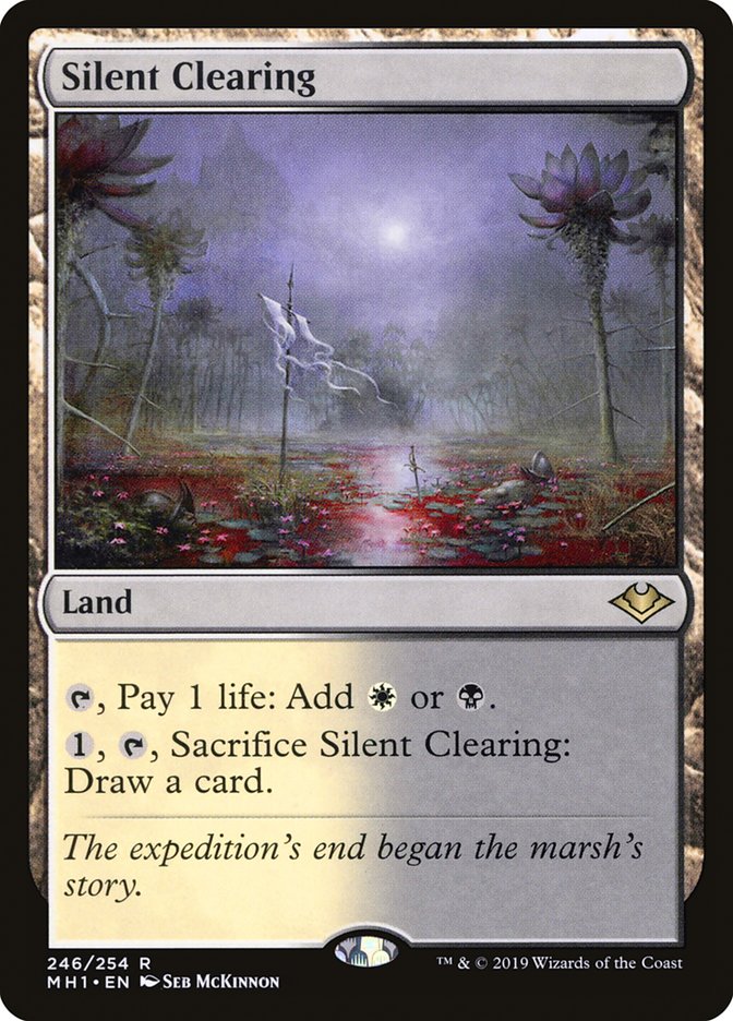 Silent Clearing 246 (Modern Horizons)  - Foil | Good Games Adelaide SA