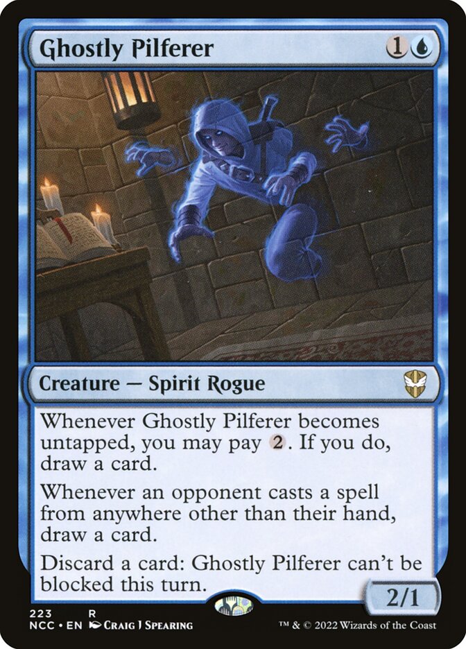 Ghostly Pilferer 223 (Commander: Streets of New Capenna)  | Good Games Adelaide SA