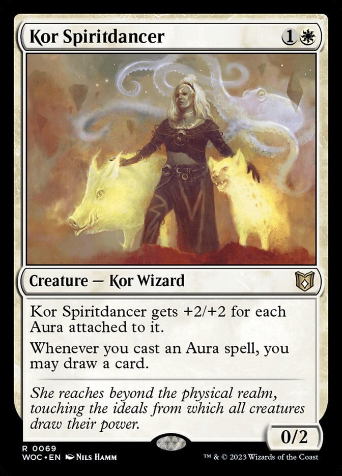 Kor Spiritdancer 69 (Commander: Wilds of Eldraine)  | Good Games Adelaide SA