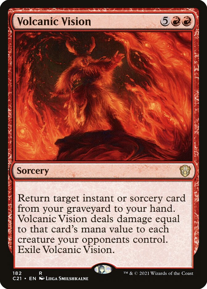 Volcanic Vision 182 (Commander 2021)  | Good Games Adelaide SA