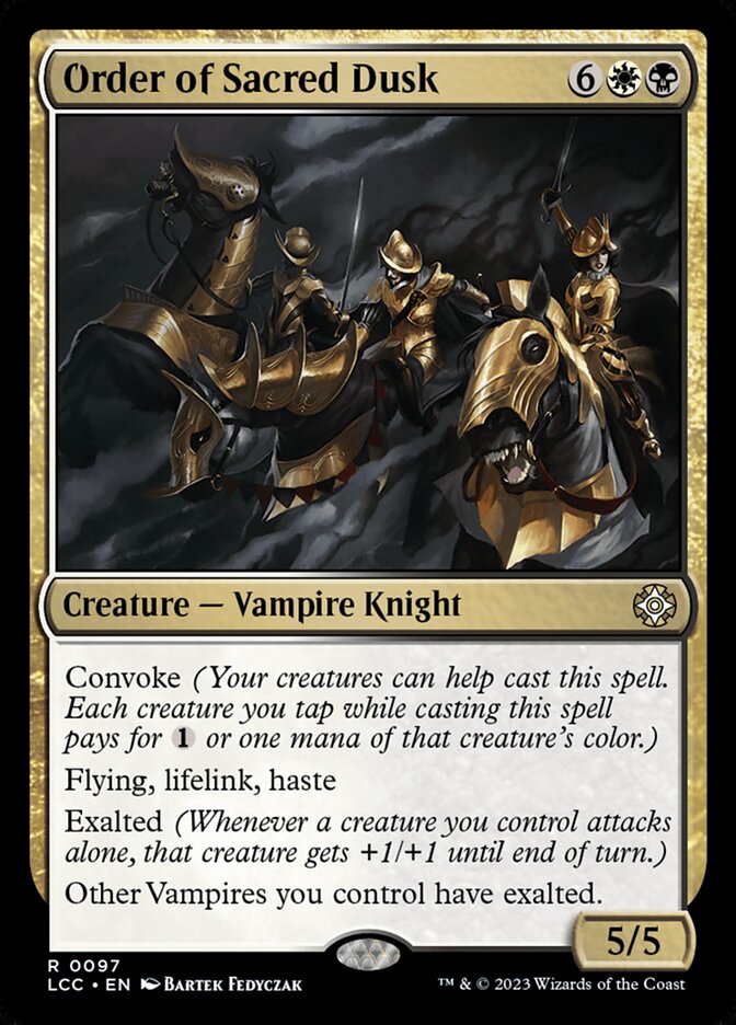 Order of Sacred Dusk 97 (Commander: The Lost Caverns of Ixalan)  | Good Games Adelaide SA