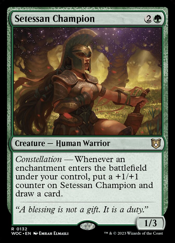 Setessan Champion 132 (Commander: Wilds of Eldraine)  | Good Games Adelaide SA