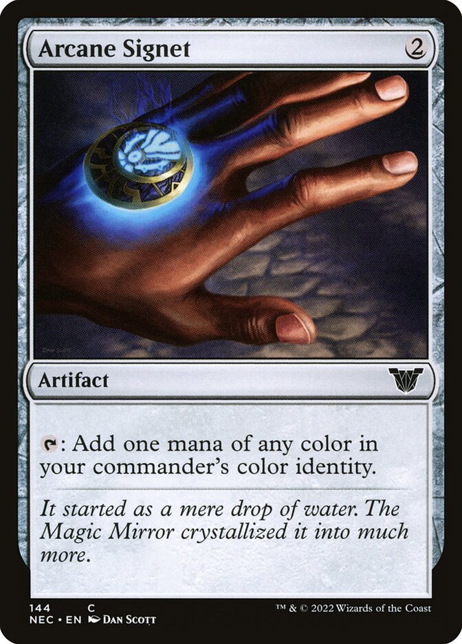 Arcane Signet 144/38 (Commander: Kamigawa: Neon Dynasty)  | Good Games Adelaide SA