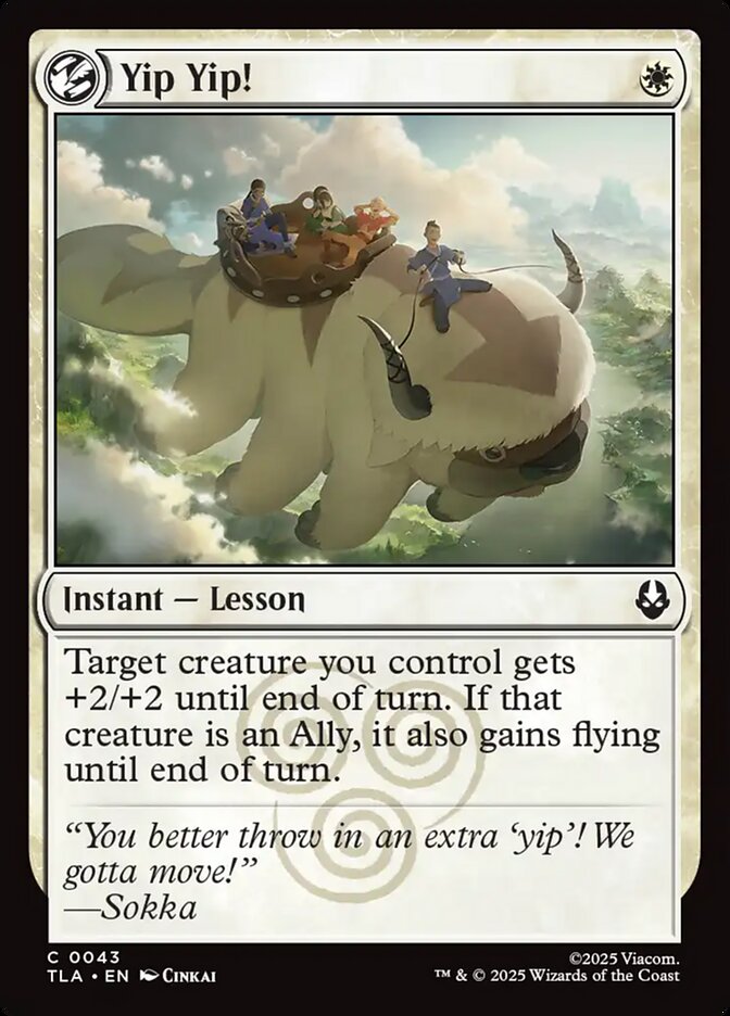 Yip Yip! 43 (Avatar: The Last Airbender)  - Foil | Good Games Adelaide SA