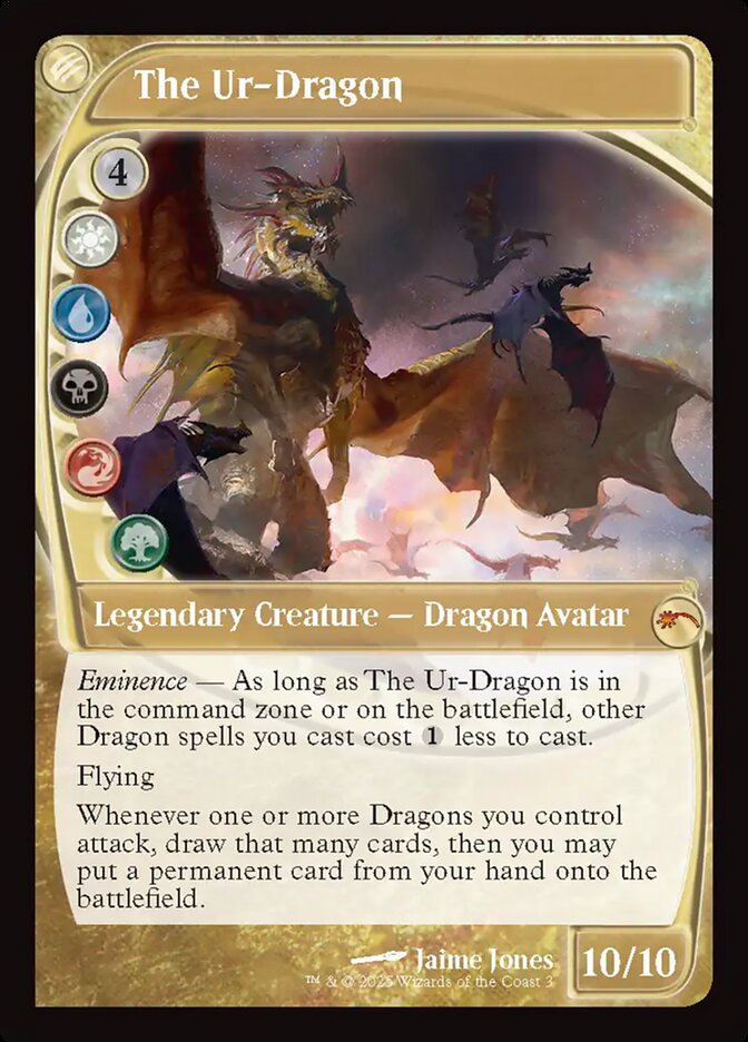 The Ur Dragon Future Sight 3 (MagicFest Cards)  - Foil | Good Games Adelaide SA