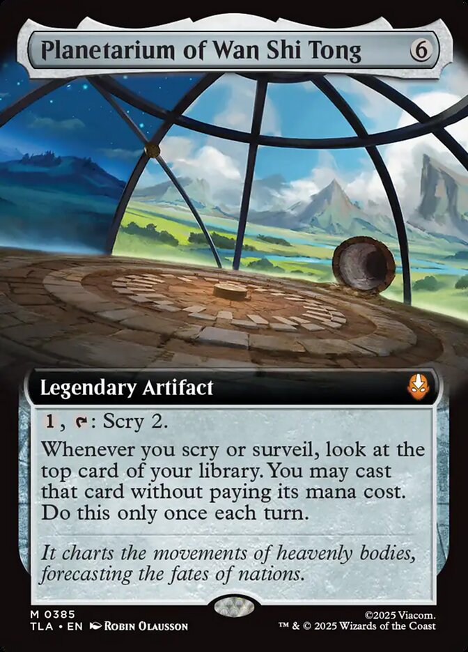Planetarium of Wan Shi Tong  385/286 (Avatar: The Last Airbender)  - Extended Art | Good Games Adelaide SA