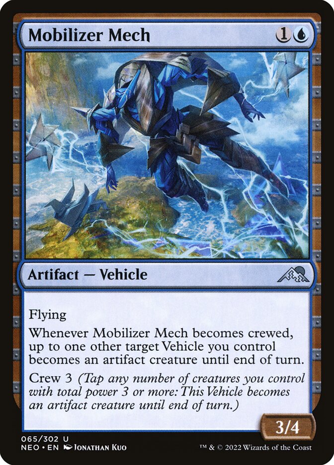Mobilizer Mech 65 (Kamigawa: Neon Dynasty)  | Good Games Adelaide SA